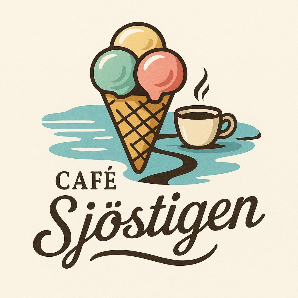 Sommardag vid sjön – miljöbild för Café Sjöstigen